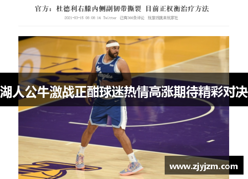 湖人公牛激战正酣球迷热情高涨期待精彩对决